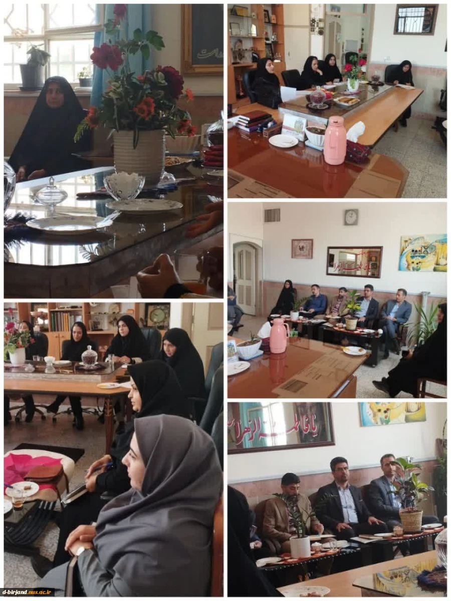 بازدیدهیات نظارت استانی دانشگاه بیرجنداز دانشگاه ملی مهارت مرکز دختران بیرجند 2