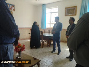 بازدید جناب آقای دکترعلیرضا جهانگیر سرپرست دانشگاه ملی مهارت واحد استانی خراسان جنوبی ازآموزشکده دختران بیرجند 4
