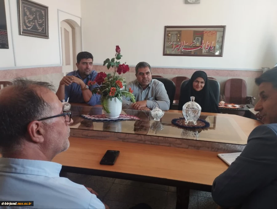 بازدید جناب آقای دکترعلیرضا جهانگیر سرپرست دانشگاه ملی مهارت واحد استانی خراسان جنوبی ازآموزشکده دختران بیرجند 5