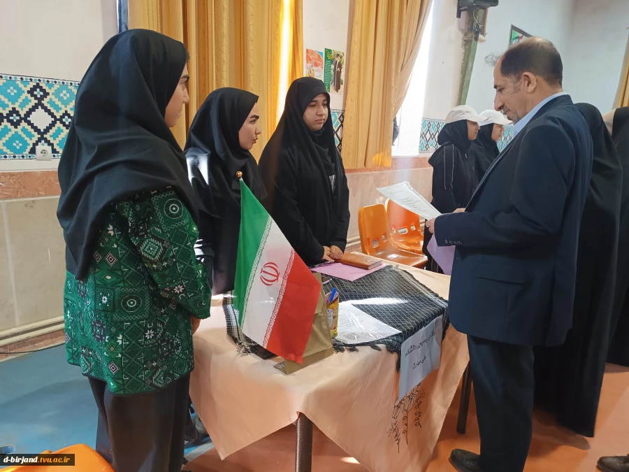 بازدید جناب آقای دکتر منصوری، مدیر کل نظارت و ارزیابی دانشگاه ملی مهارت،از آموزشکده دختران بیرجند  3