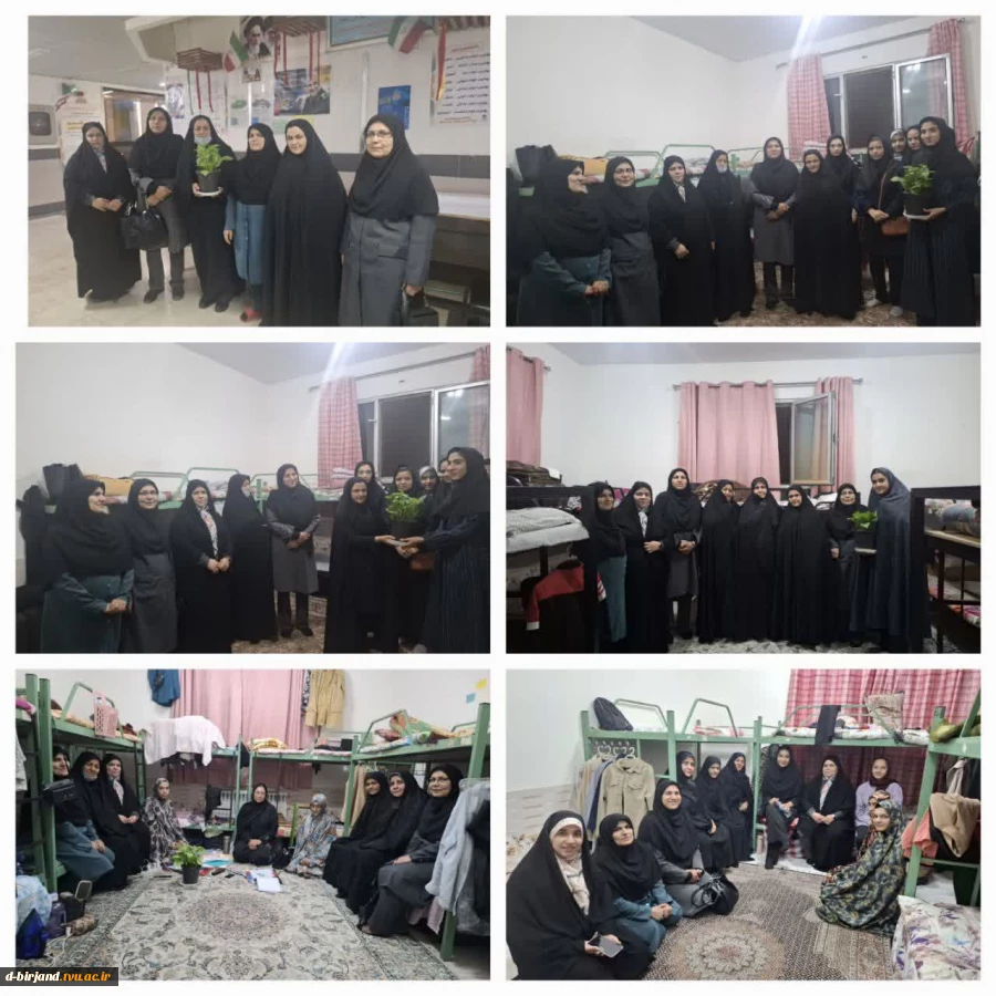 طرح احوالپرسی  از دانشجویان جدید الورود  آموزشکده دختران بیرجند 2