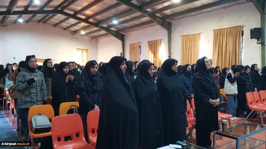 برگزاری جلسه توجیهی دانشجویان جدیدالورود آموزشکده دختران بیرجند 4