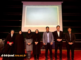 جشن فارغ‌التحصیلی دانشجویان رشته‌های کامپیوتر، طراحی دوخت و معماری  آموزشکده دختران بیرجند  4