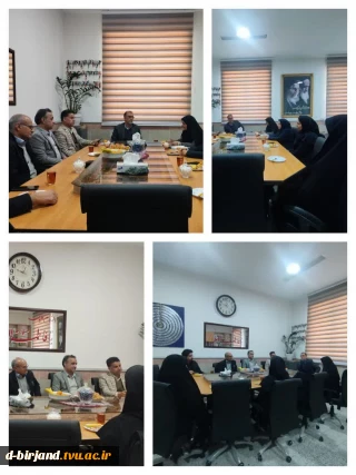 حضور اعضای هیأت‌رئیسه دانشگاه ملی مهارت استان خراسان جنوبی در آموزشکده دختران بیرجند