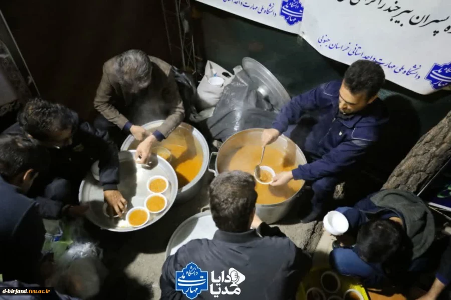 حضور فعال کارکنان، اساتید و دانشجویان دانشگاه ملی مهارت واحد استان خراسان‌جنوبی آموزشکده های دختران و پسران بیرجنددر موکب دانشگاه ملی مهارت استان  2