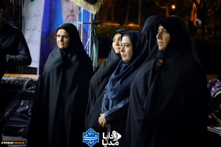 حضور فعال کارکنان، اساتید و دانشجویان دانشگاه ملی مهارت واحد استان خراسان‌جنوبی آموزشکده های دختران و پسران بیرجنددر موکب دانشگاه ملی مهارت استان  2