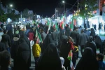 حضور جمعی از  اساتید،کارکنان و  دانشجویان دانشگاه ملی مهارت استان  خراسان جنوبی در تجمع بزرگ دانشگاهیان  4