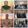 تکریم خانواده های معزز شهیدان رضا اورادی و حسین آخوندی 2