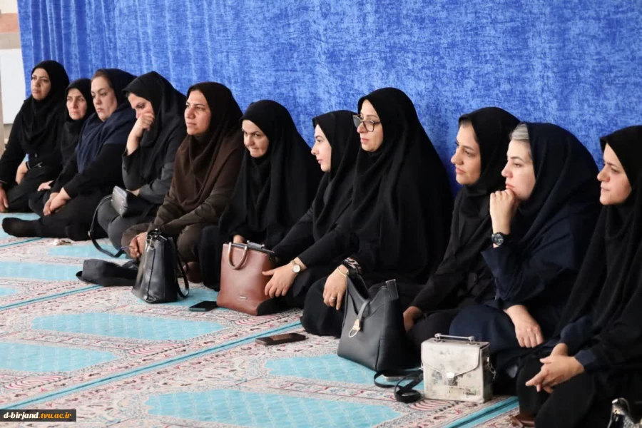 دیدار جناب دکتر زمانی ریاست  دانشگاه ملی مهارت، با کارکنان دانشگاه ملی مهارت استان خراسان جنوبی 3
