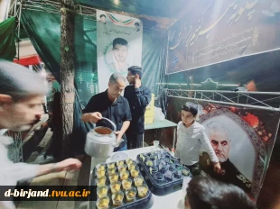 حضور پرشور و گسترده اساتید، کارکنان و دانشجویان این دانشگاه ، شب عید غدیر خم در موکب دانشگاه ملی مهارت استان خراسان جنوبی  4