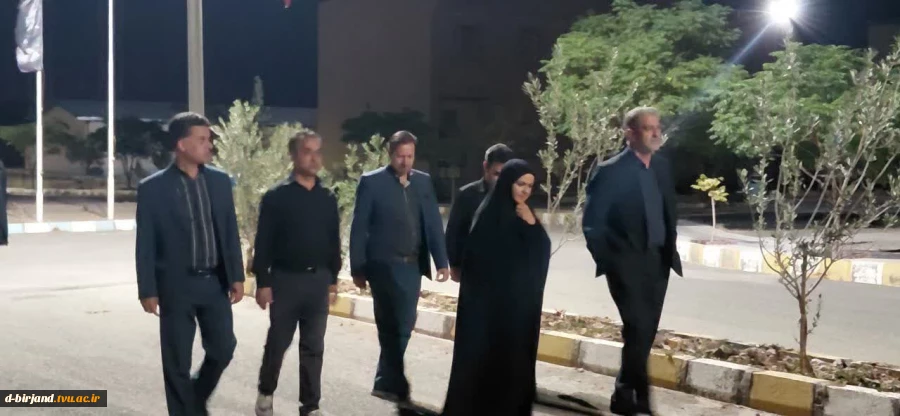 اعزام دانشگاهیان دانشگاه ملی مهارت خراسان جنوبی به مراسم تشییع رهبر شهید انقلاب در مشهد مقدس 4