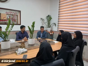 تقدیر از حوزه فناوری اطلاعات آموزشکده‌های پسران و دختران بیرجند  5