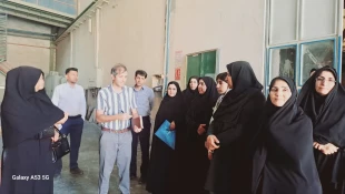 بازدیداز واحدهای تولیدی کارخانه کاشی نیلوفردر قالب اردوی «راهیان پیشرفت» 3