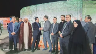 حضوراساتید و کارکنان دانشگاه ملی مهارت استان خراسان جنوبی در مراسم افتتاحیه نمایشگاه « دومین کنگره ۲۴۰۰ شهید استان خراسان جنوبی» 2