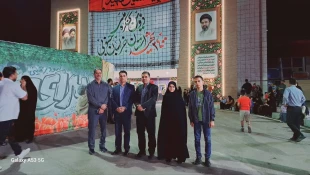 حضوراساتید و کارکنان دانشگاه ملی مهارت استان خراسان جنوبی در مراسم افتتاحیه نمایشگاه « دومین کنگره ۲۴۰۰ شهید استان خراسان جنوبی» 3