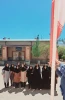 برگزاری مراسم اهتزاز پرچم مقدس جمهوری اسلامی ایران با حضور اساتید، کارکنان و دانشجویان آموزشکده دختران بیرجند  2