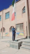 برگزاری مراسم اهتزاز پرچم مقدس جمهوری اسلامی ایران با حضور اساتید، کارکنان و دانشجویان آموزشکده دختران بیرجند  2