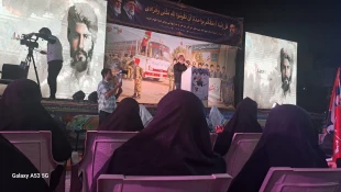 حضور دانشجویان، اساتید و کارکنان دانشگاه ملی مهارت-آموزشکده دختران بیرجند در 
اجلاسیه ۹۲ شهید دانشجو خراسان جنوبی  2